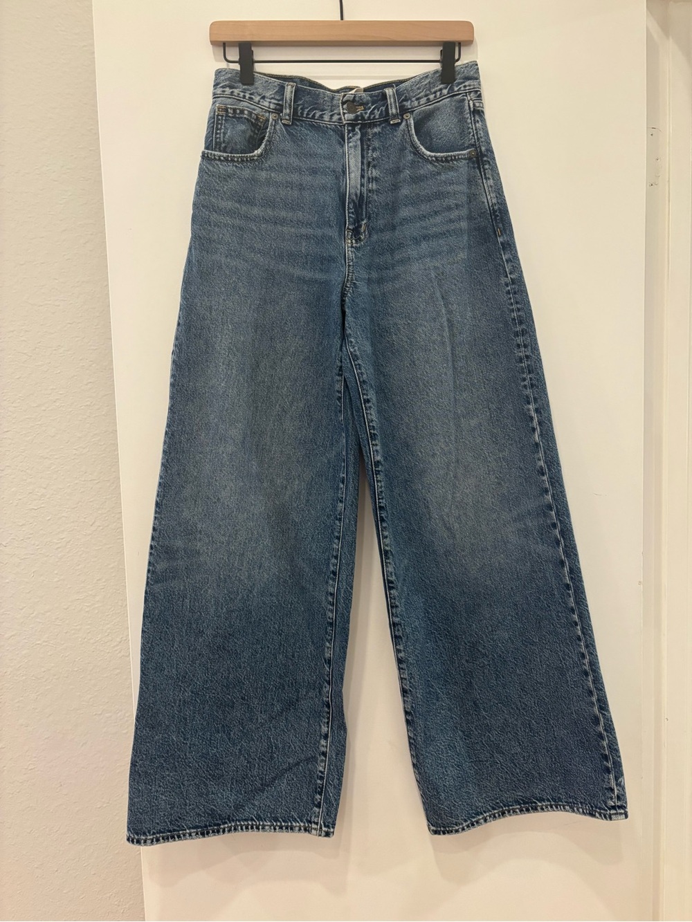 Madewell Superwide-Leg Jeans High Rise denim classic boho chic trendy 90s Y2K